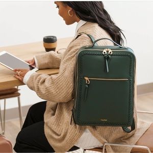 Calpak Kaya Laptop Backpack *NWT* Color: Emerald